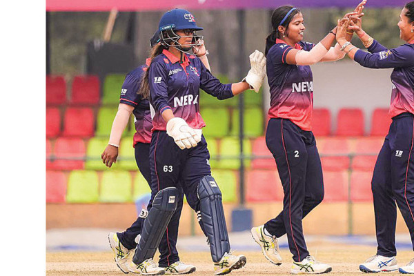 आइसिसी महिला टी ट्वान्टी विश्वकप छनोट:
नेपालको ऐतिहासिक जित, सुपर सिक्स सम्भावना जीवित